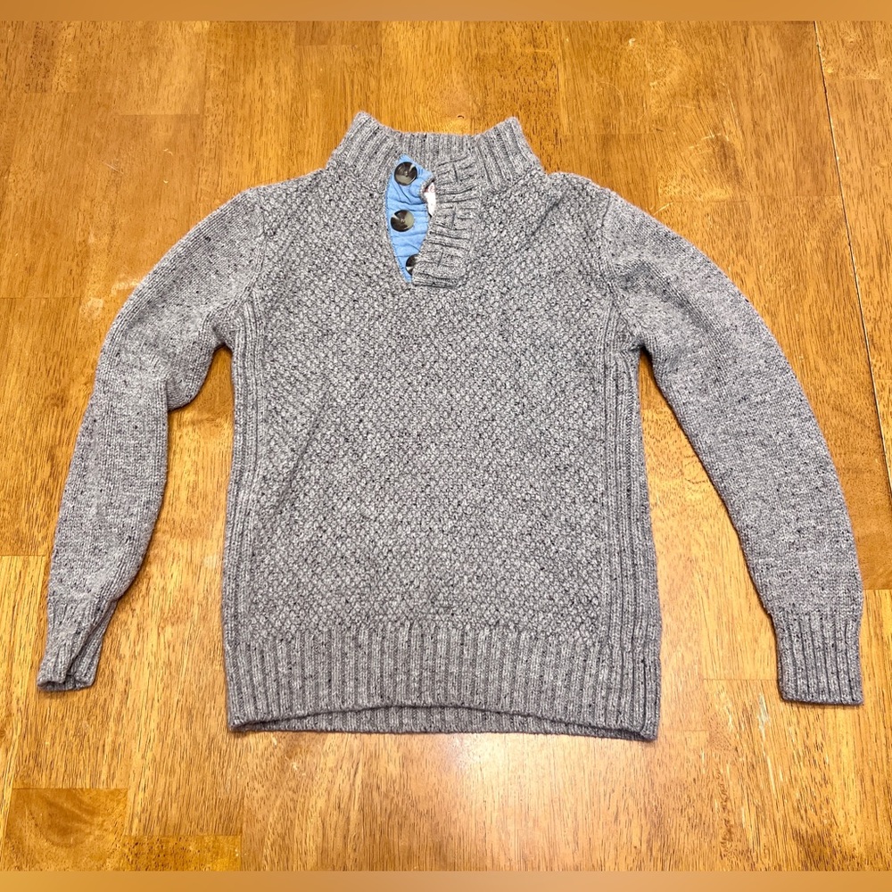 Boys Cat & Jack Gray Sweater Size S 6/7